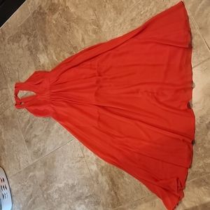 Asos maxi dress with back zipper size 6